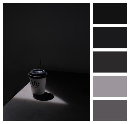 Dark Room Cup Coffee Image